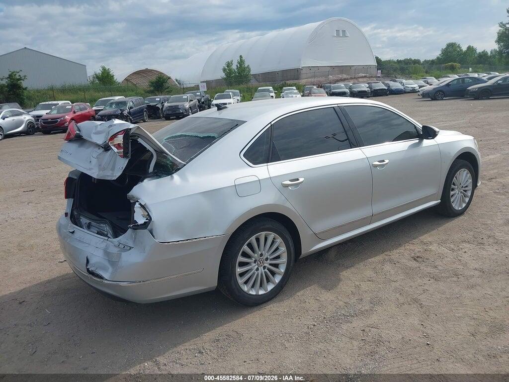 1VWBS7A30GC042937 2016 VOLKSWAGEN PASSAT photo no. 4