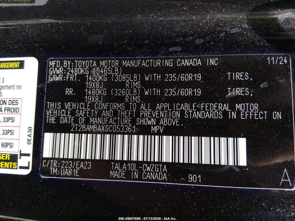 2T2BAMBAXSC053361 2025 LEXUS RX 350 photo no. 9