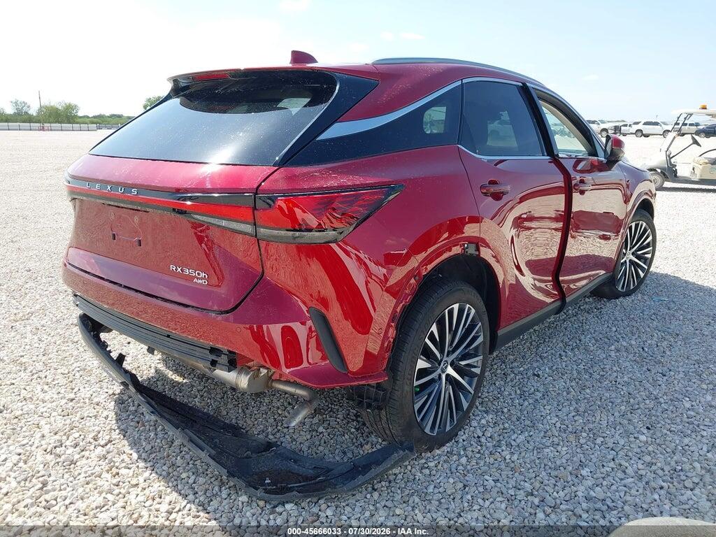 2T2BBMCA5SC087915 2025 LEXUS RX 350H photo no. 4
