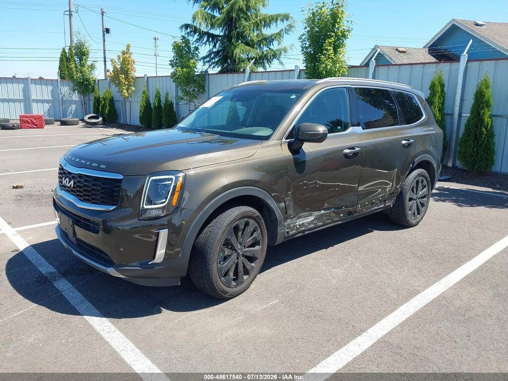 5XYP6DHC7NG229781 2022 KIA TELLURIDE photo no. 2