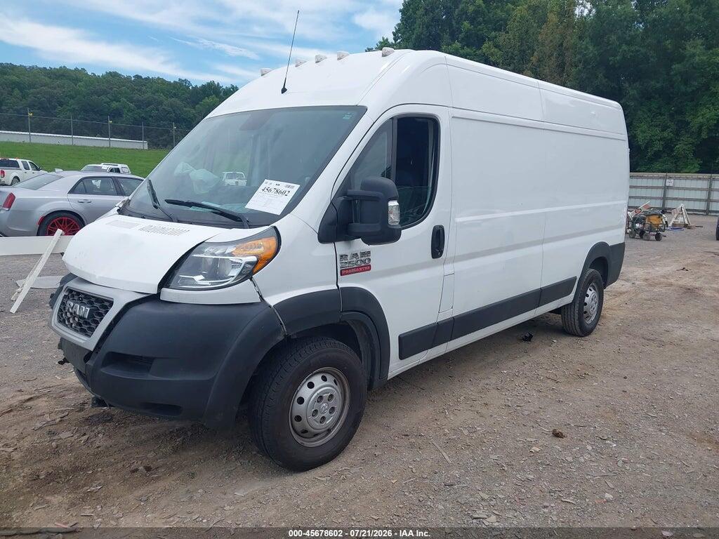 3C6LRVDG0ME555574 2021 RAM PROMASTER 2500 photo no. 2