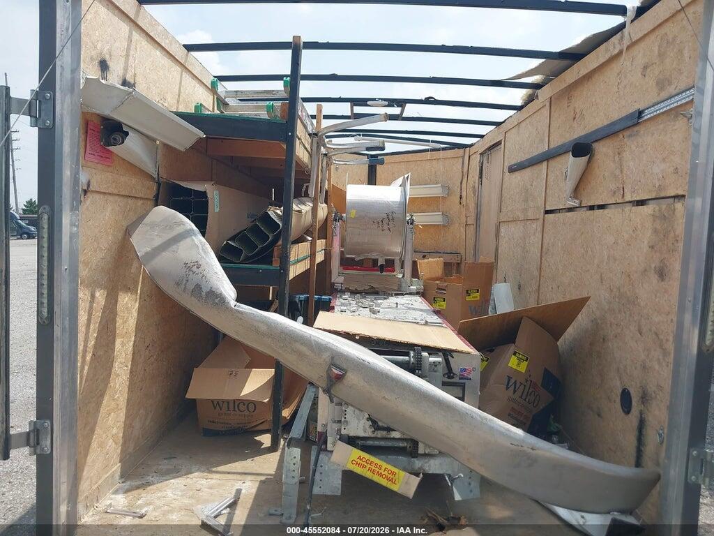 7NPRE1428ME002958 2021 RHINO 14' ENCLOSED TRAILER photo no. 5