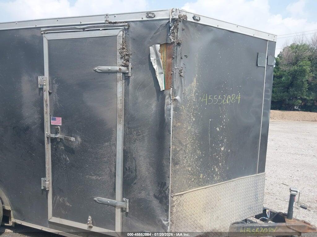 7NPRE1428ME002958 2021 RHINO 14' ENCLOSED TRAILER photo no. 6