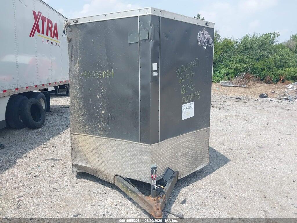 7NPRE1428ME002958 2021 RHINO 14' ENCLOSED TRAILER photo no. 7
