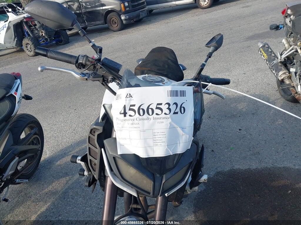 JYARN53Y5HA000536 2017 YAMAHA FZ09 photo no. 5