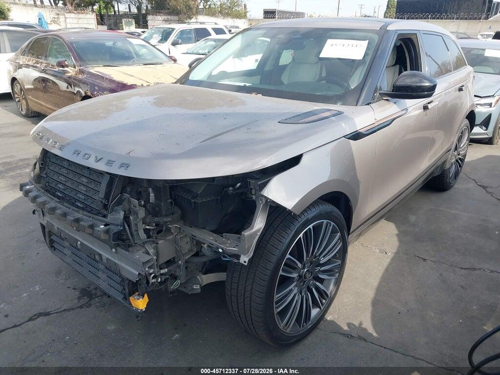 SALYT2EX0NA346586 2022 LAND ROVER RANGE ROVER VELAR photo no. 2