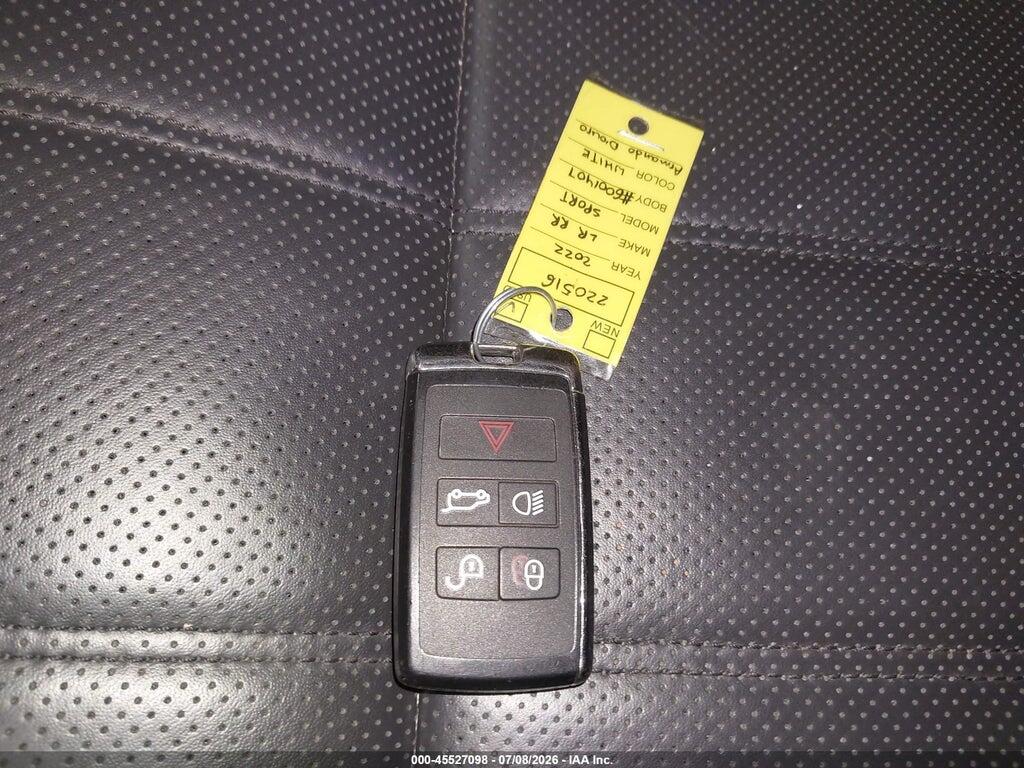 SALWS2RU4NA220516 2022 LAND ROVER RANGE ROVER SPORT photo no. 11