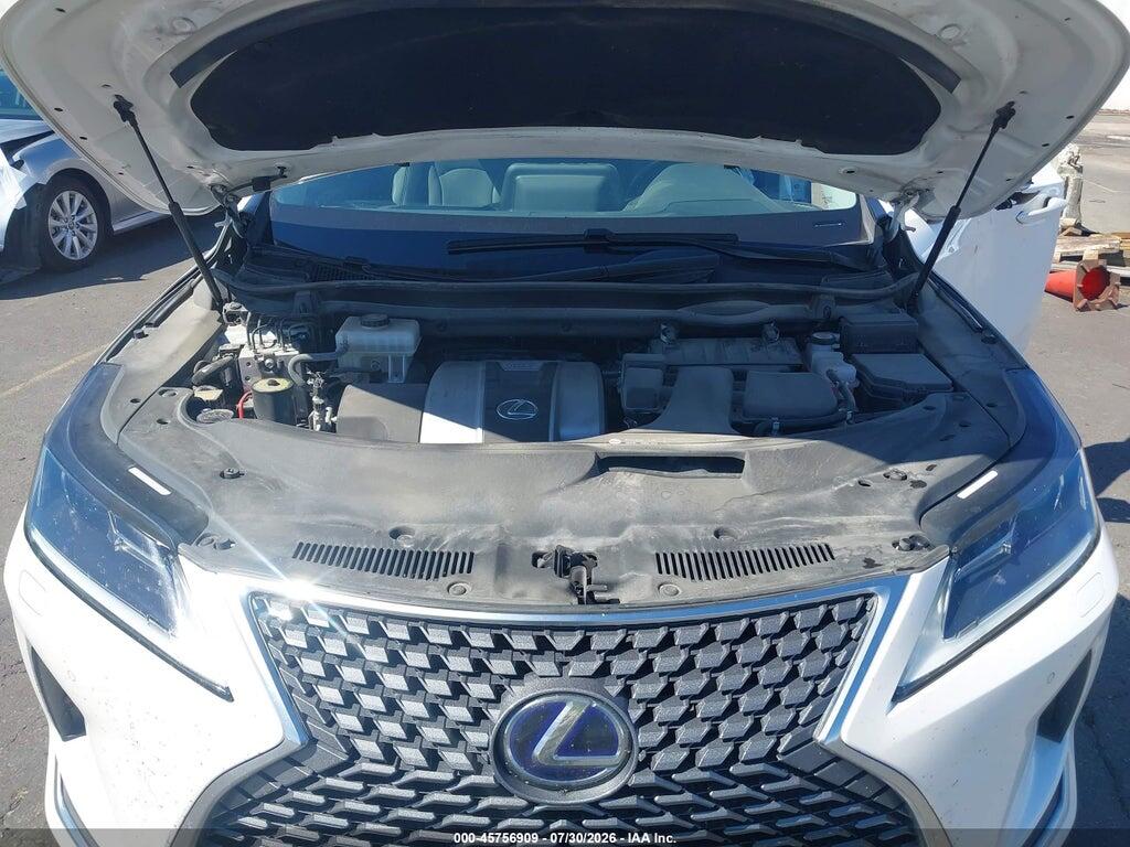 2T2HGMDA2NC088180 2022 LEXUS RX 450H photo no. 10