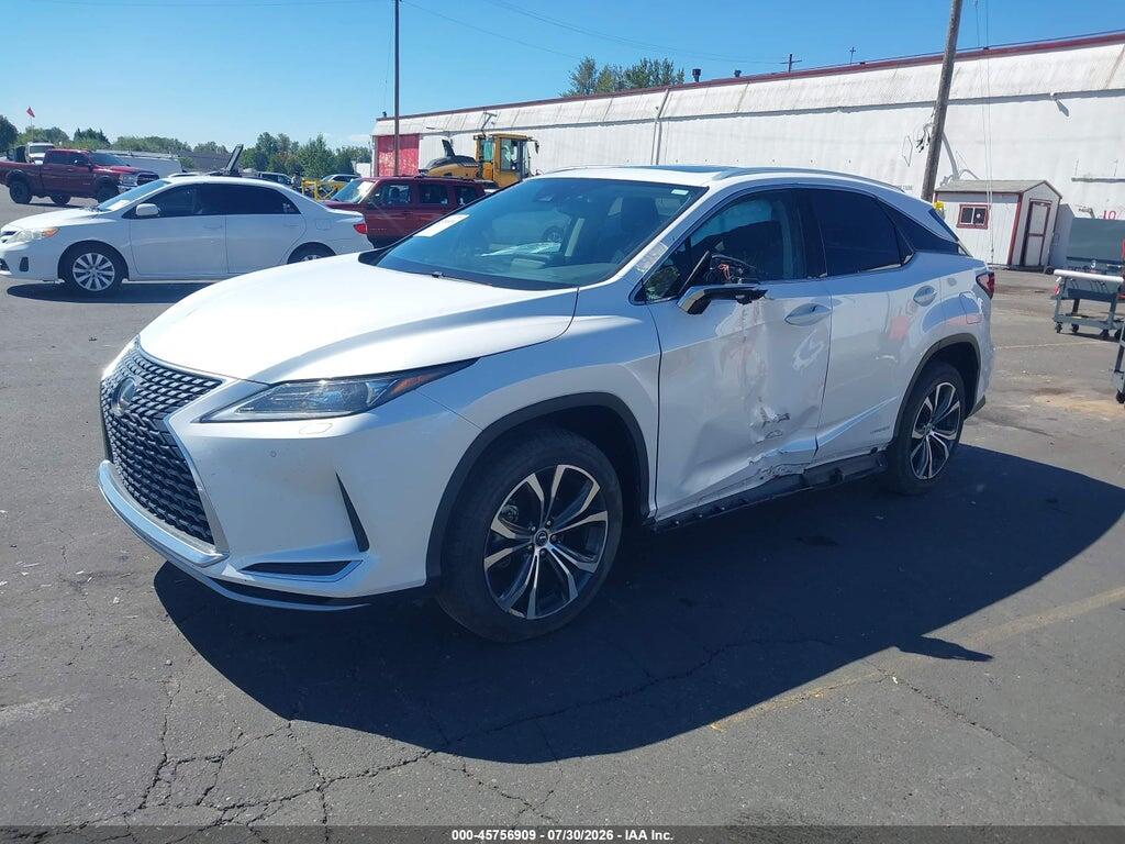 2T2HGMDA2NC088180 2022 LEXUS RX 450H photo no. 2