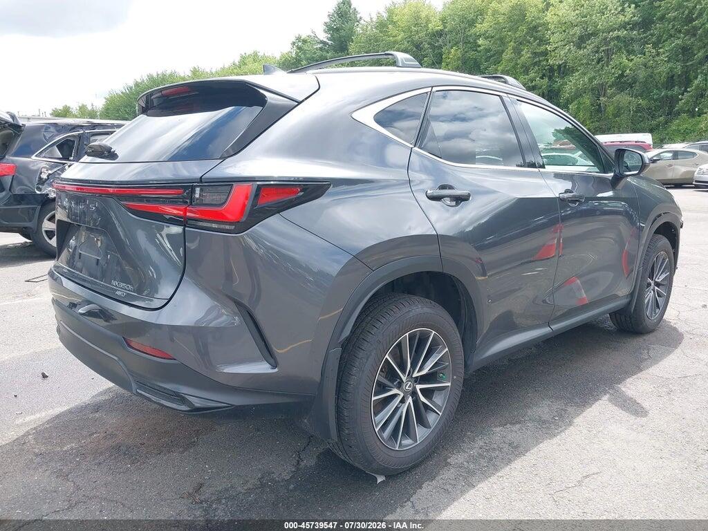 2T2AKCEZXNC009434 2022 LEXUS NX 350H photo no. 4
