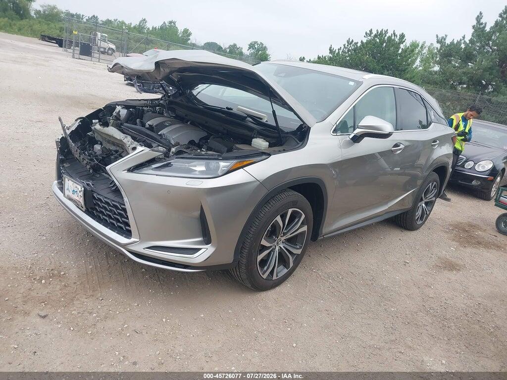 2T2HZMDA5NC367326 2022 LEXUS RX 350 photo no. 2