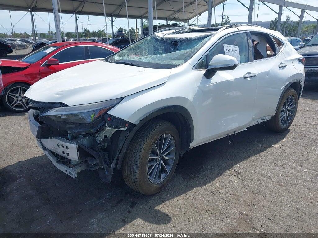 JTJAKCEZ0N2007529 2022 LEXUS NX 350H photo no. 2