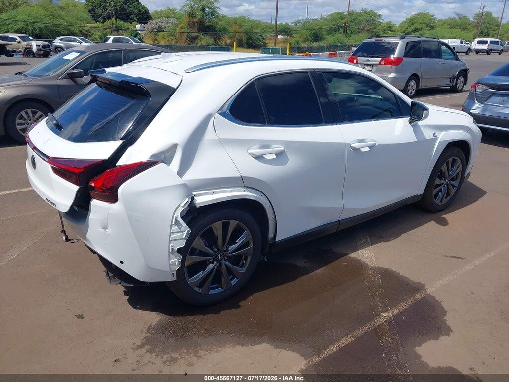 JTHR3JBHXN2050437 2022 LEXUS UX 200 photo no. 4