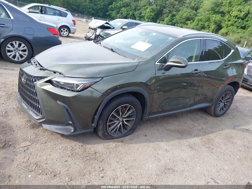 JTJADCEZ6N2000532 2022 LEXUS NX 250 photo no. 2