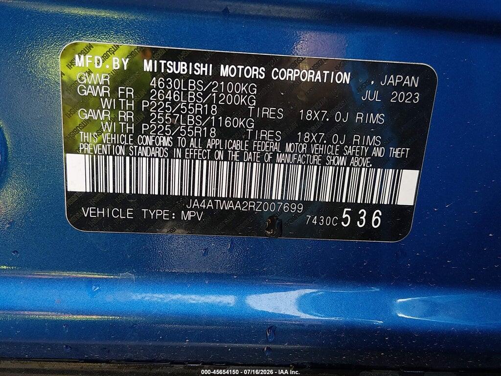 JA4ATWAA2RZ007699 2024 MITSUBISHI ECLIPSE CROSS photo no. 9