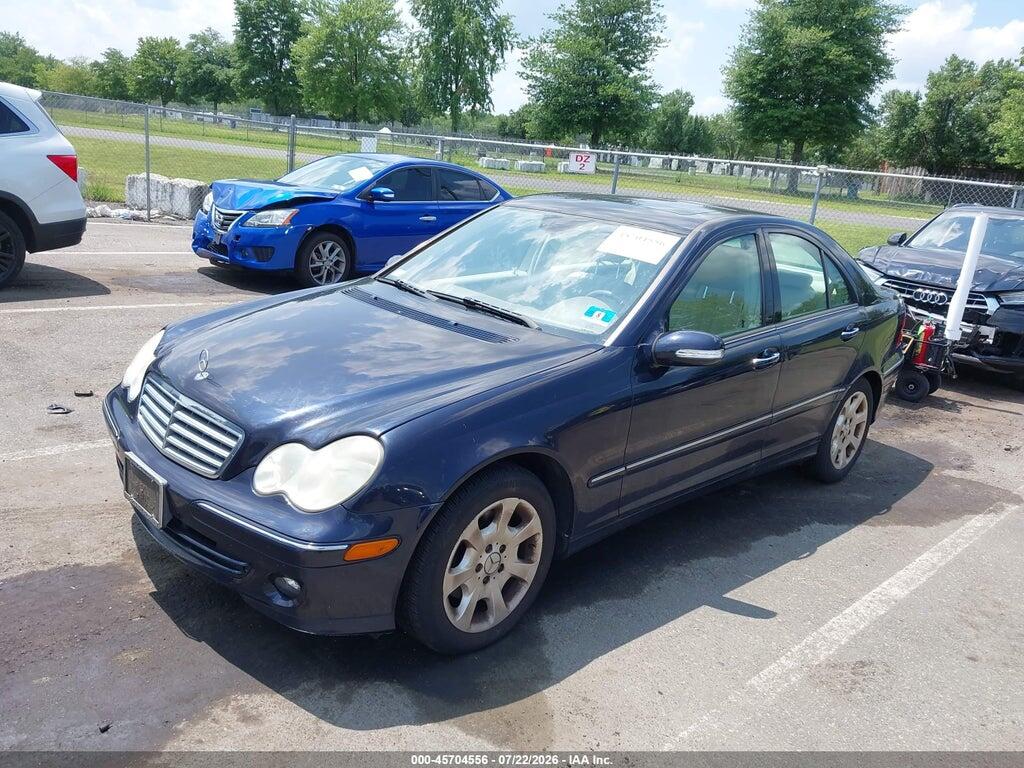 WDBRF87H96F760691 2006 MERCEDES-BENZ C 350 photo no. 2