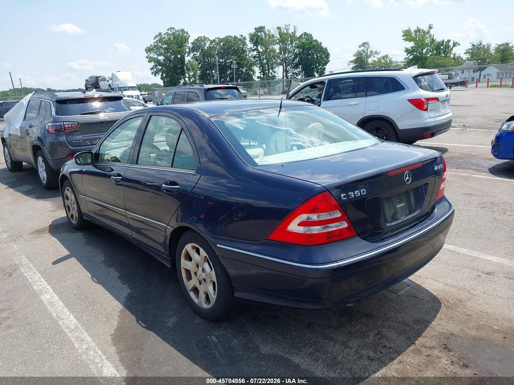 WDBRF87H96F760691 2006 MERCEDES-BENZ C 350 photo no. 3