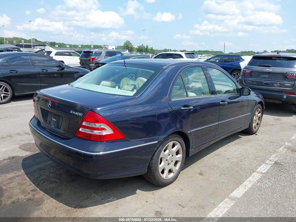 WDBRF87H96F760691 2006 MERCEDES-BENZ C 350 photo no. 4