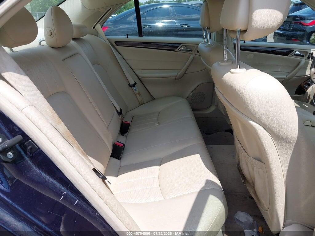 WDBRF87H96F760691 2006 MERCEDES-BENZ C 350 photo no. 8