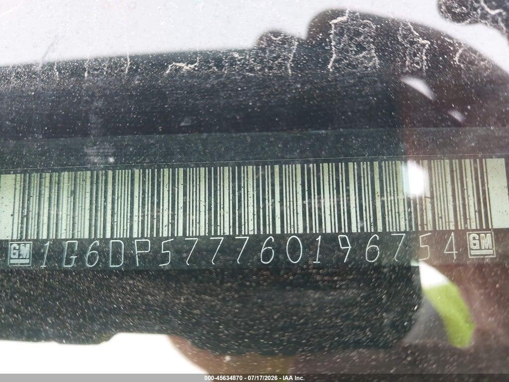 1G6DP577760196754 2006 CADILLAC CTS photo no. 9