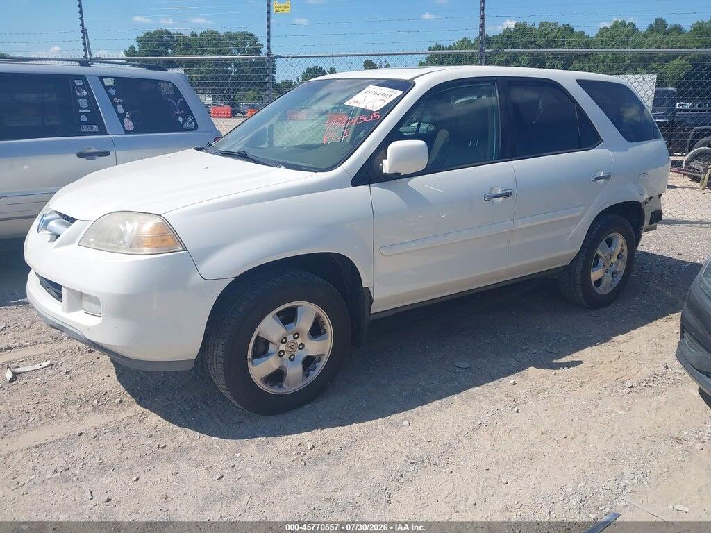 2HNYD18256H550358 2006 ACURA MDX photo no. 2