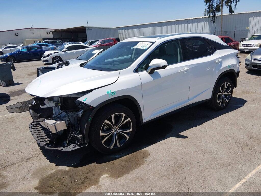 2T2HZMDA7NC309119 2022 LEXUS RX 350 photo no. 2