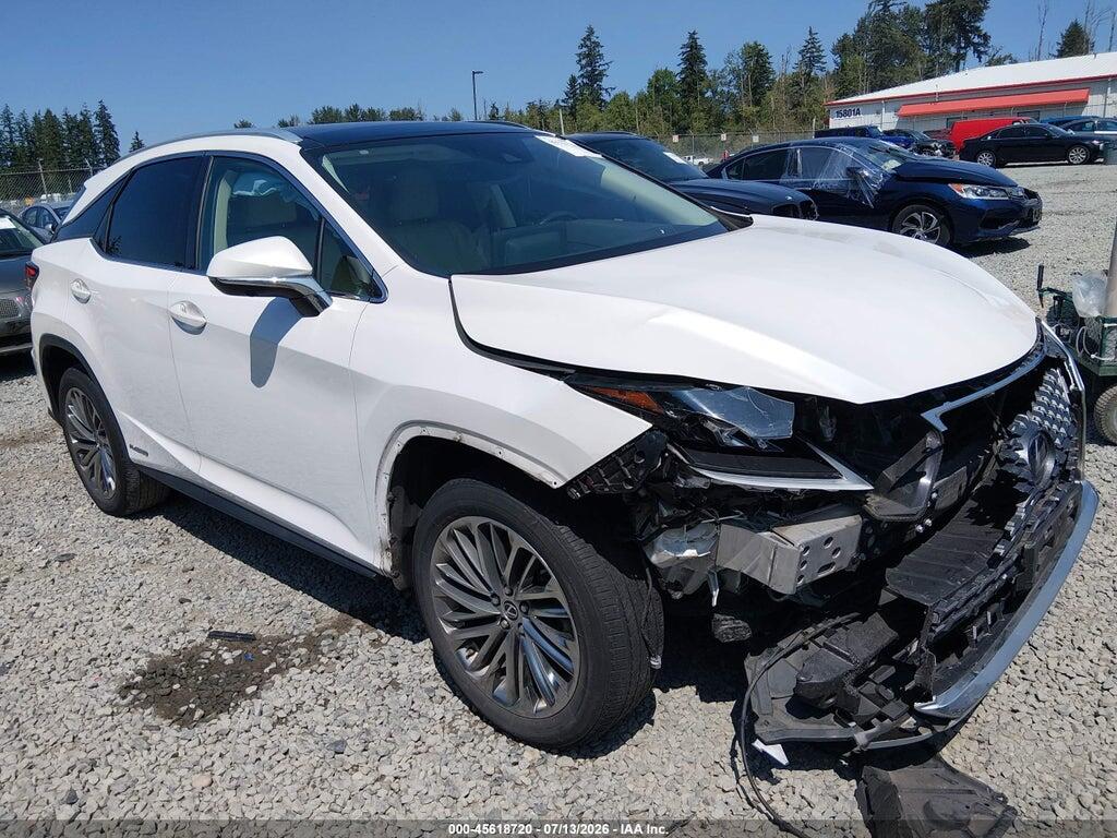 2T2JGMDA1NC093517 2022 LEXUS RX 450H photo no. 1