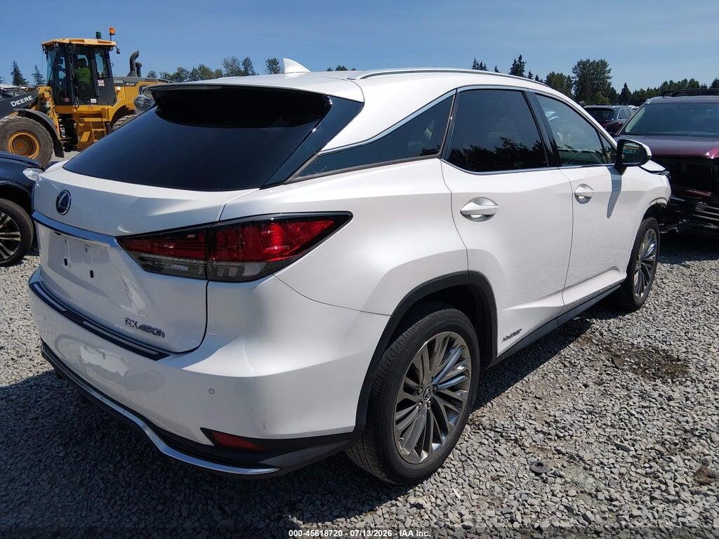 2T2JGMDA1NC093517 2022 LEXUS RX 450H photo no. 4