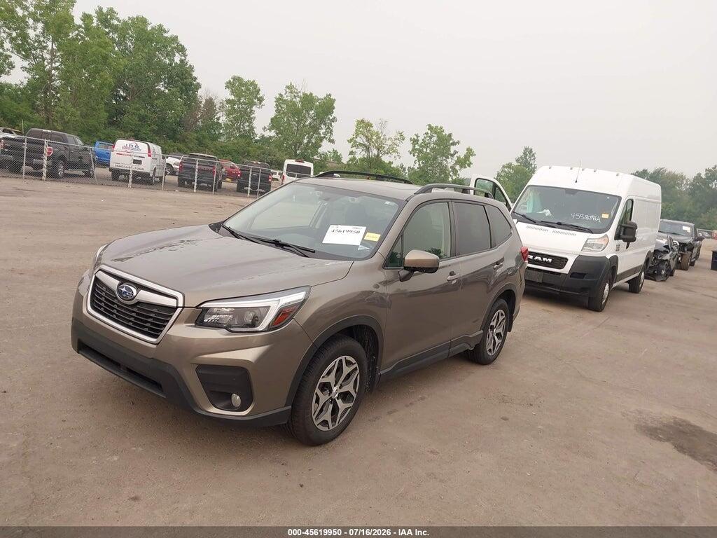 JF2SKAJC5MH592795 2021 SUBARU FORESTER photo no. 2