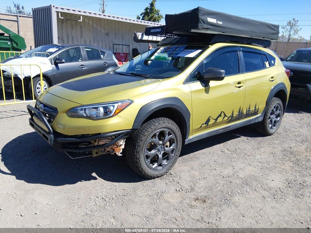 JF2GTHSC4MH667884 2021 SUBARU CROSSTREK photo no. 2