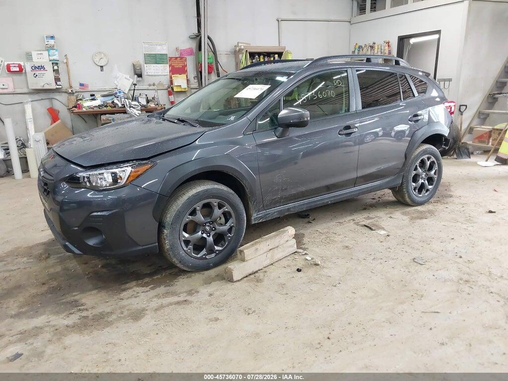 JF2GTHRC8MH384457 2021 SUBARU CROSSTREK photo no. 2