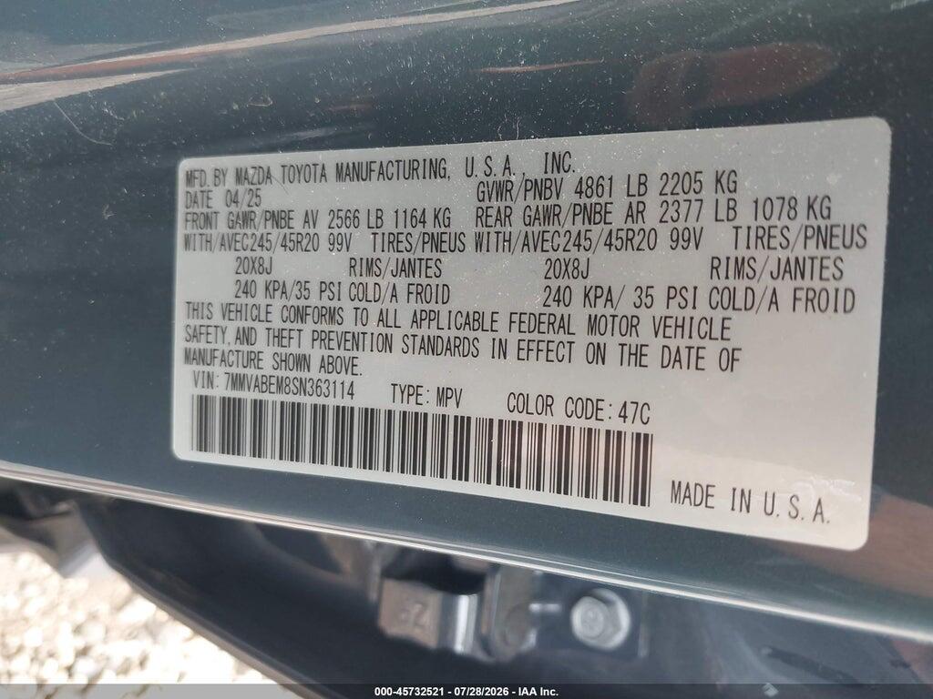 7MMVABEM8SN363114 2025 MAZDA CX-50 photo no. 9