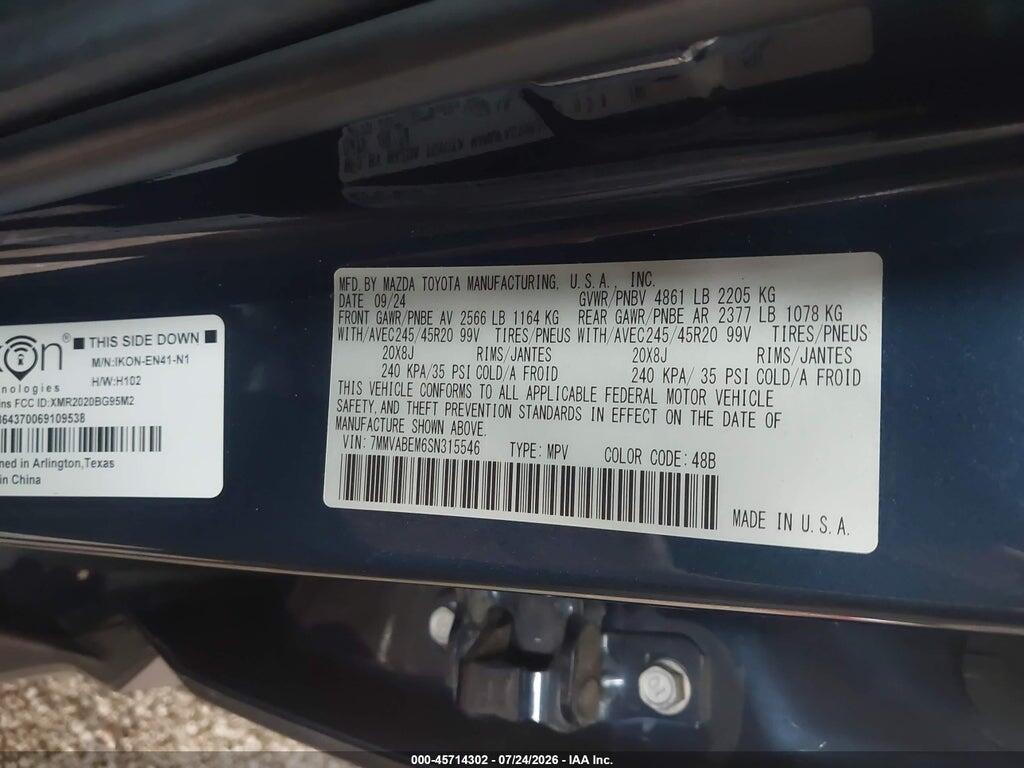 7MMVABEM6SN315546 2025 MAZDA CX-50 photo no. 9
