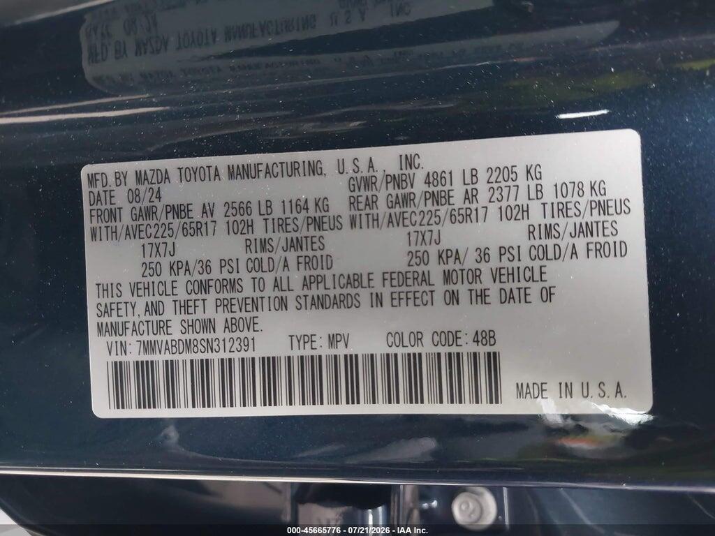 7MMVABDM8SN312391 2025 MAZDA CX-50 photo no. 9