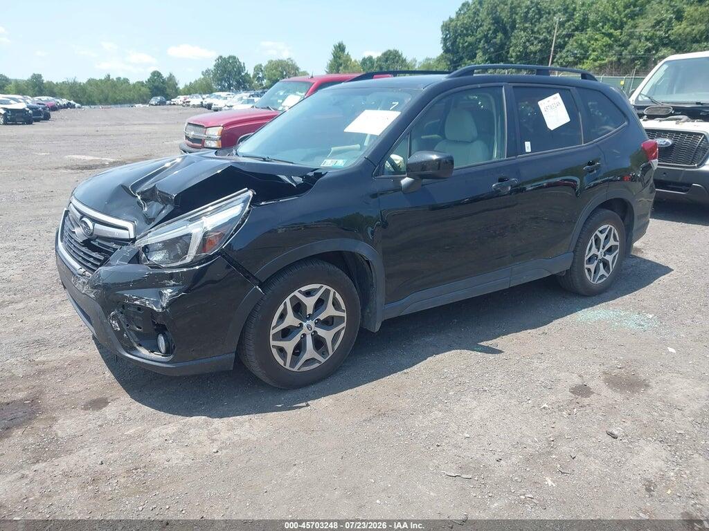 JF2SKAJC7MH465725 2021 SUBARU FORESTER photo no. 2