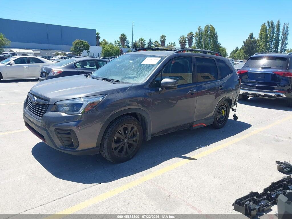 JF2SKARCXMH467411 2021 SUBARU FORESTER photo no. 2