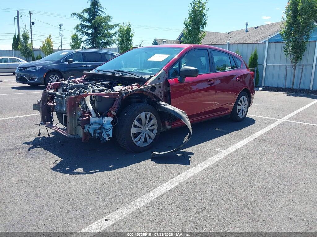 4S3GTAB67M3716654 2021 SUBARU IMPREZA photo no. 2