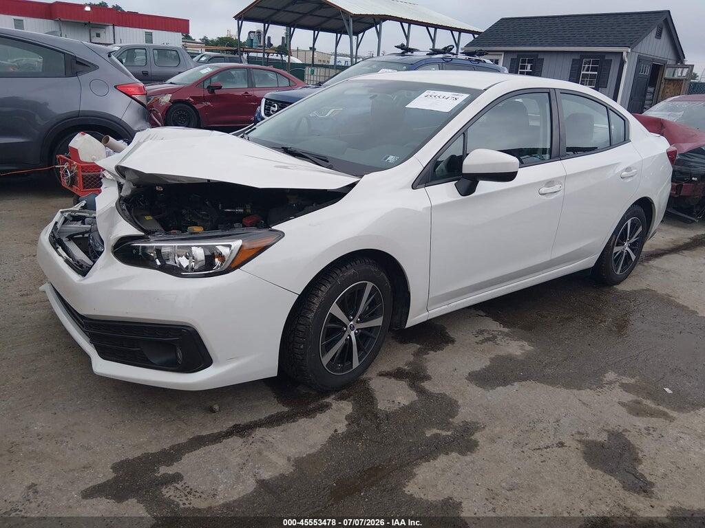 4S3GKAV69M3603545 2021 SUBARU IMPREZA photo no. 2