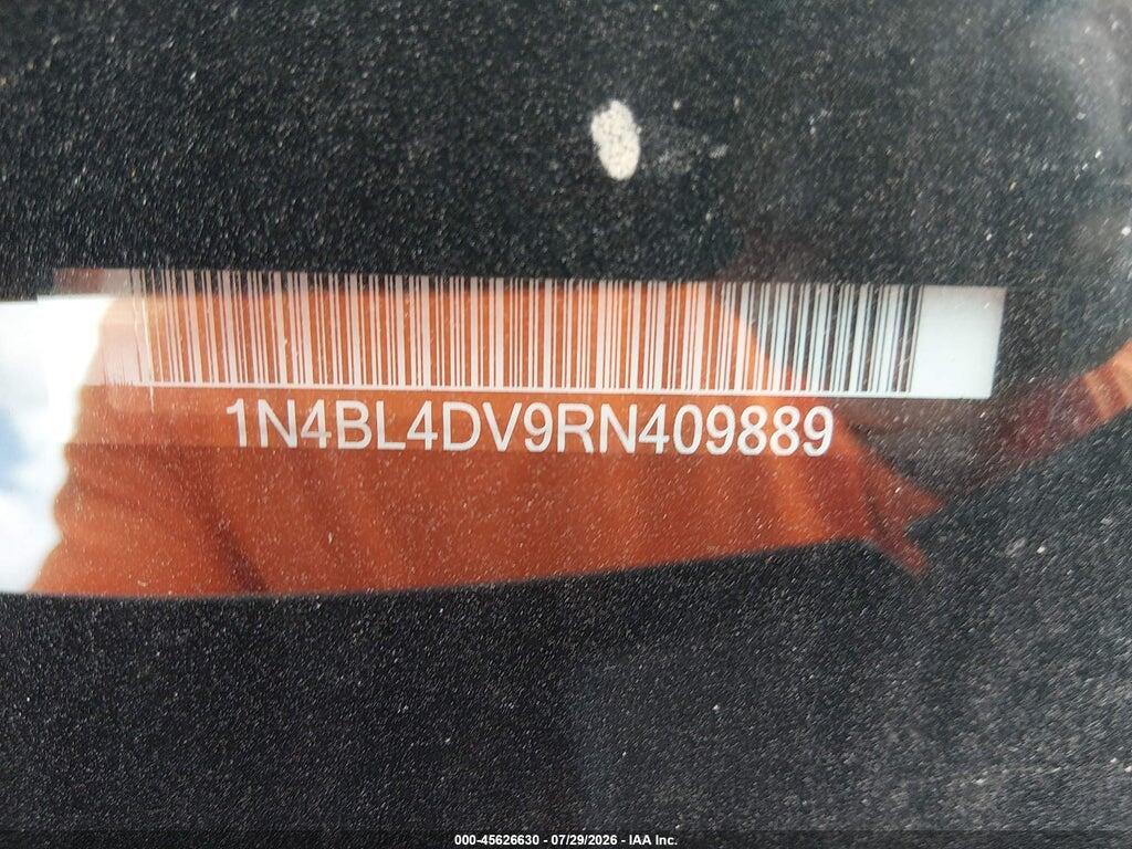 1N4BL4DV9RN409889 2024 NISSAN ALTIMA photo no. 9