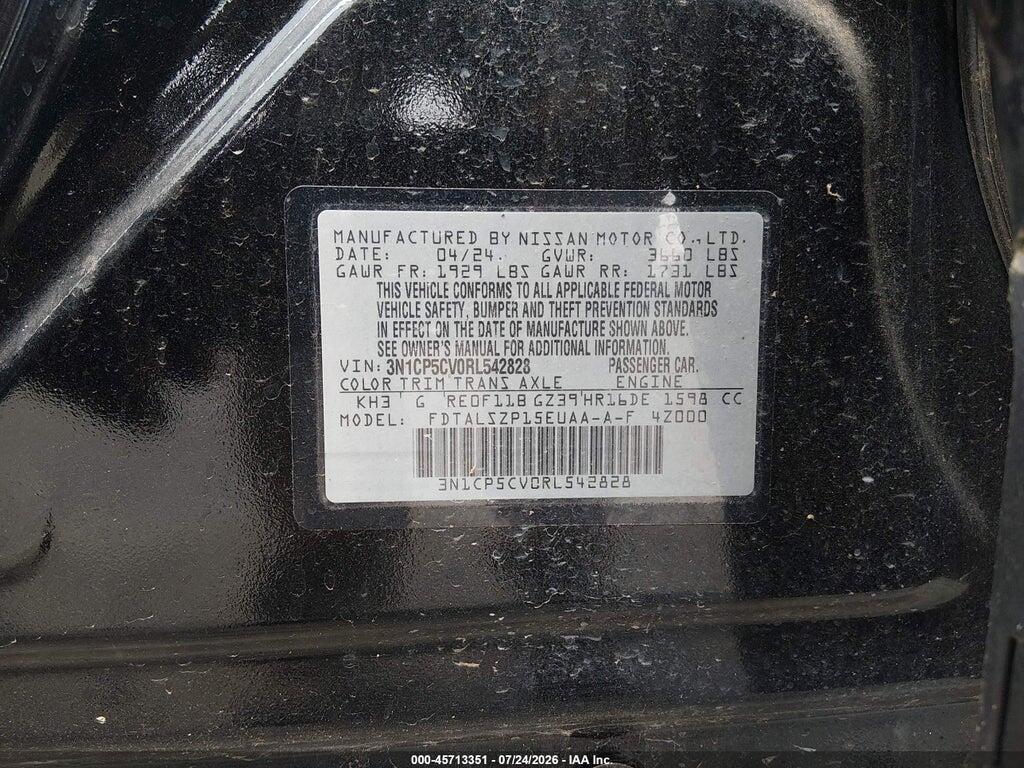 3N1CP5CV0RL542828 2024 NISSAN KICKS photo no. 9