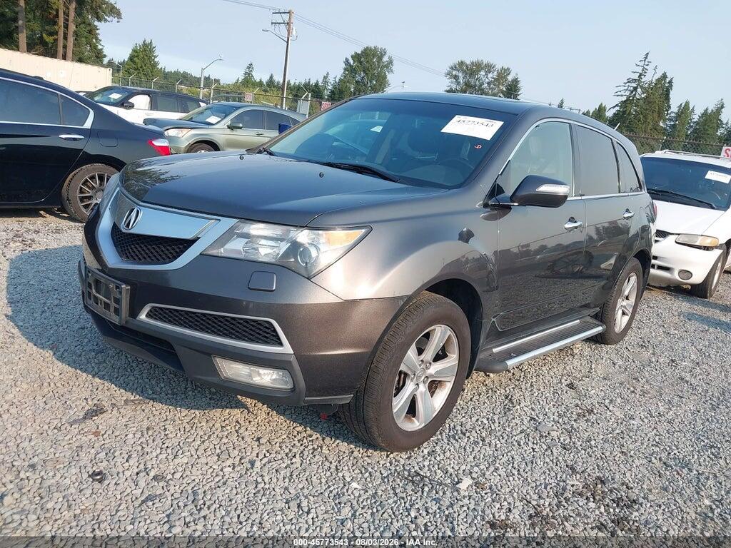2HNYD2H29CH003532 2012 ACURA MDX photo no. 2