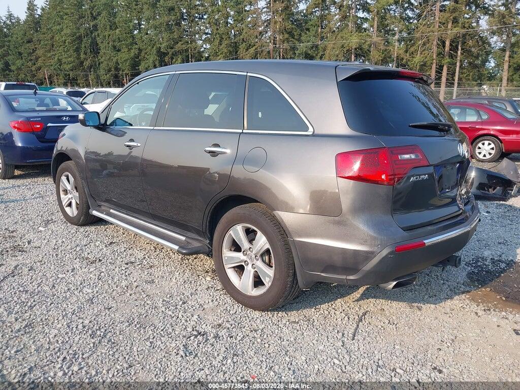 2HNYD2H29CH003532 2012 ACURA MDX photo no. 3