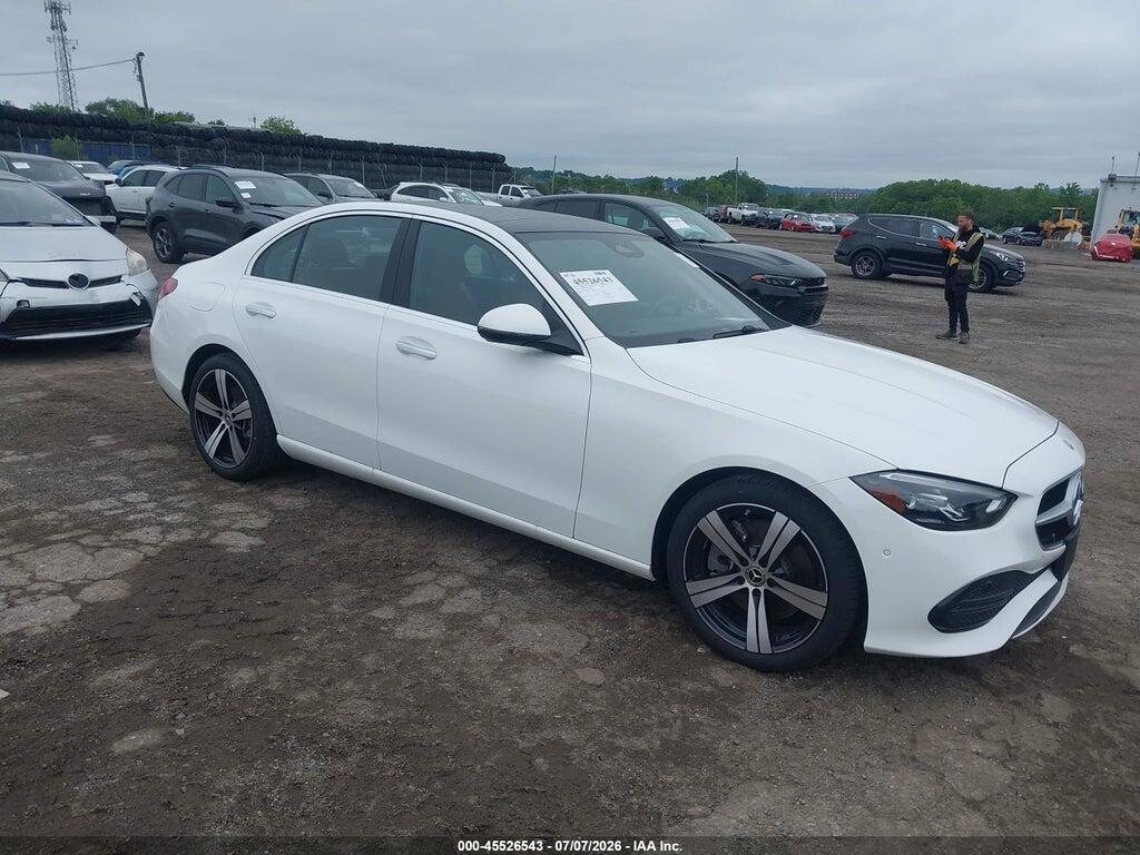 2025 MERCEDES-BENZ C 300 W1KAF4HB0SR287716