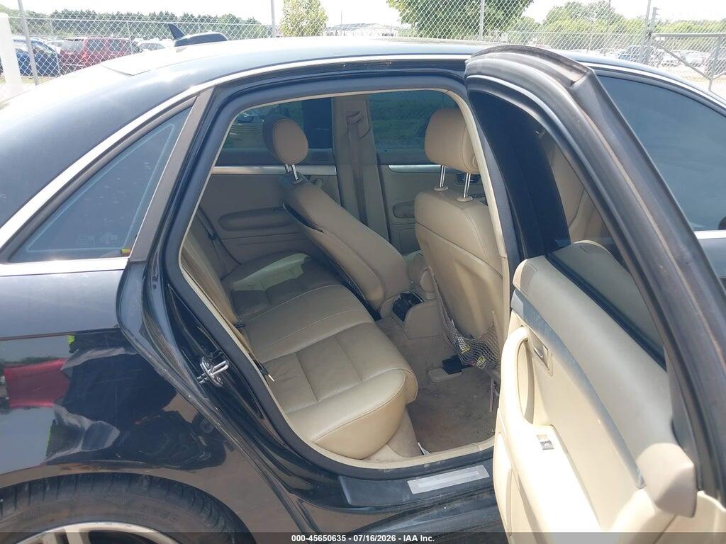 WAUDF78E76A037202 2006 AUDI A4 photo no. 8