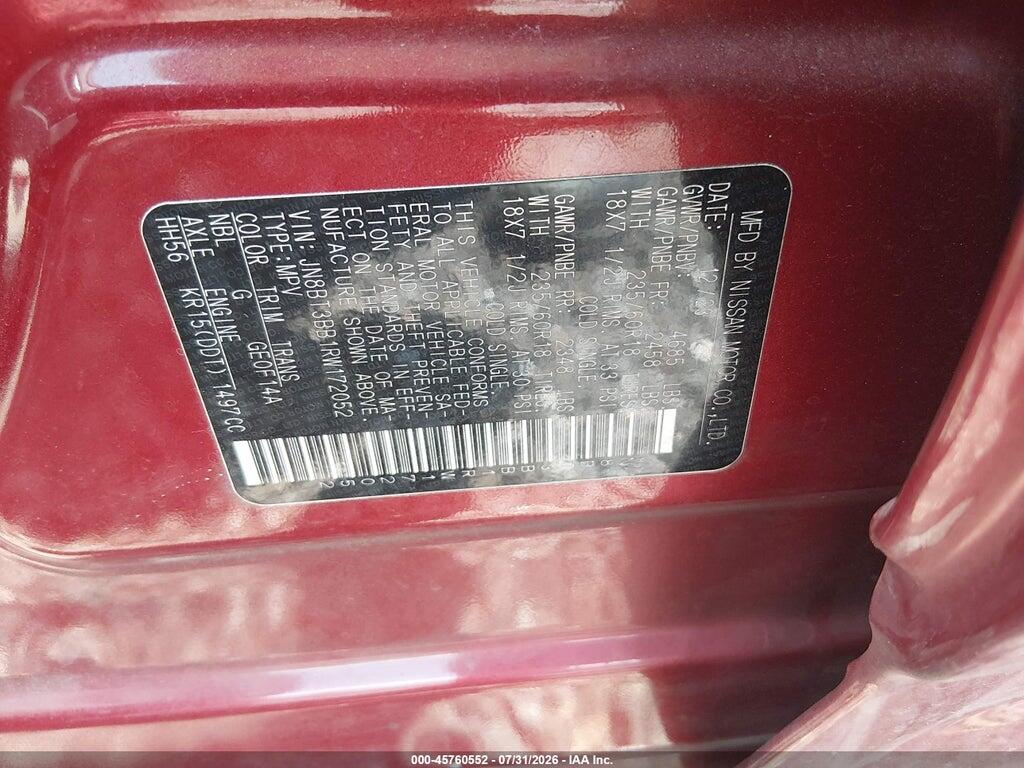 JN8BT3BB1RW172052 2024 NISSAN ROGUE photo no. 9
