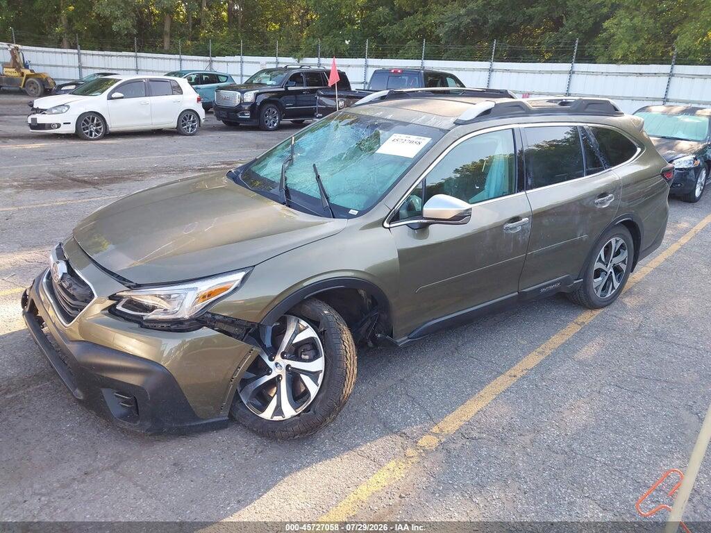 4S4BTAPC8M3219827 2021 SUBARU OUTBACK photo no. 2