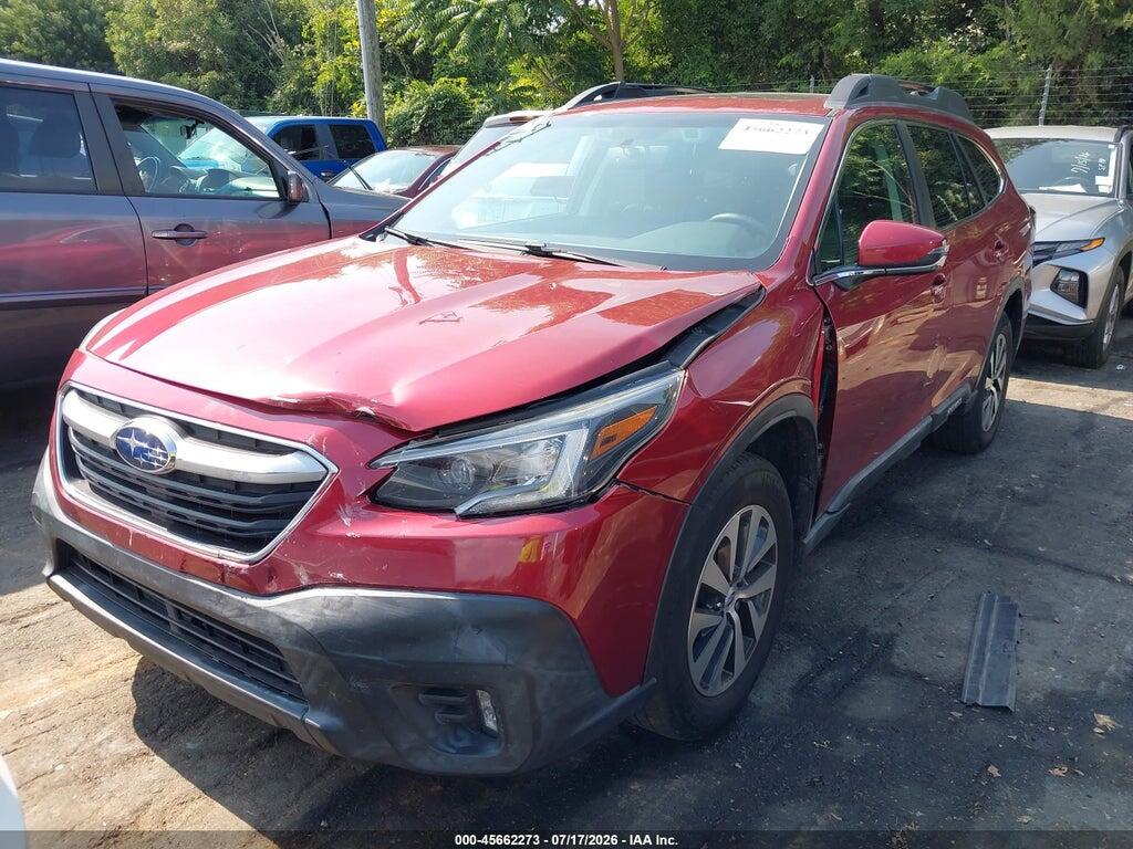 4S4BTAFC8M3226018 2021 SUBARU OUTBACK photo no. 2