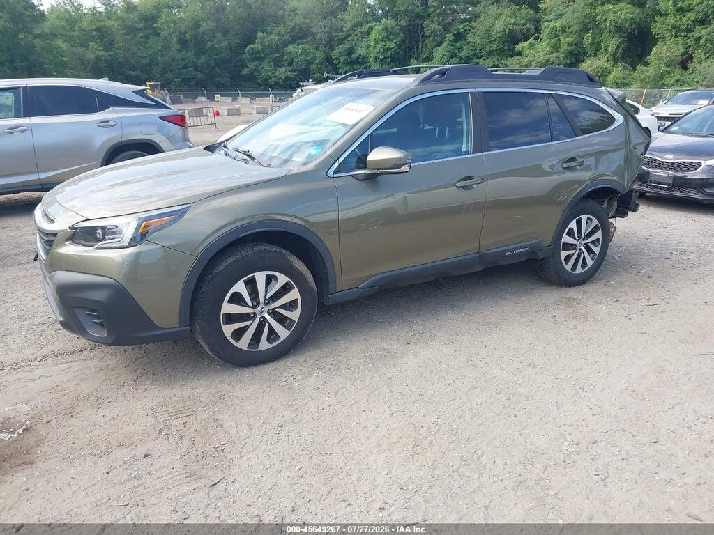 4S4BTADC6M3142346 2021 SUBARU OUTBACK photo no. 2
