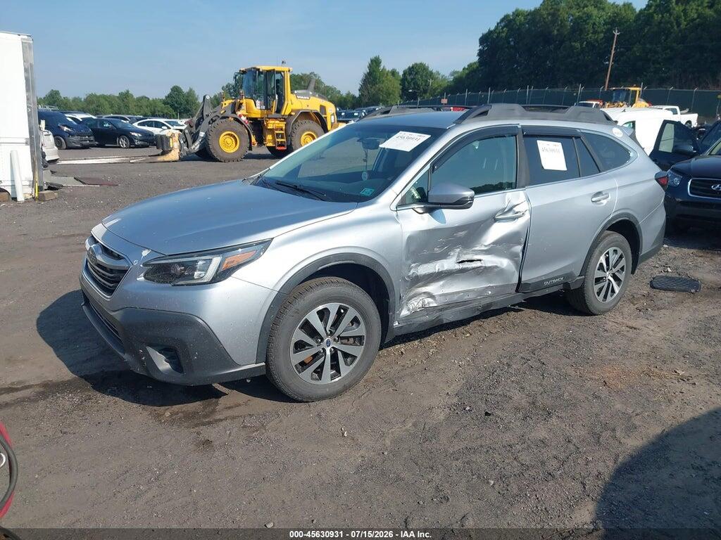 4S4BTACC3M3149949 2021 SUBARU OUTBACK photo no. 2