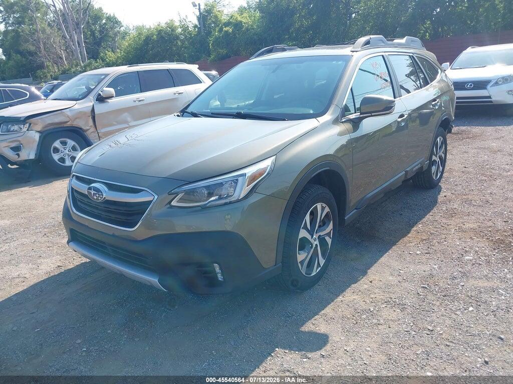 4S4BTANC9M3138970 2021 SUBARU OUTBACK photo no. 2